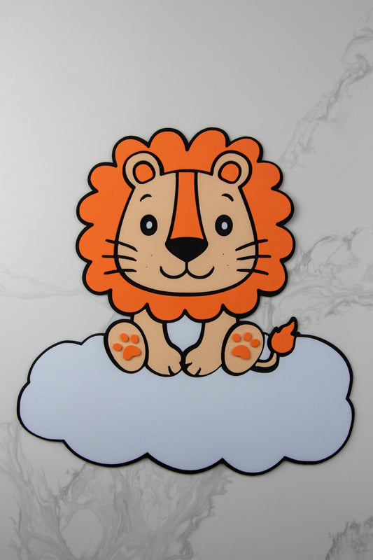 Lion on cloud