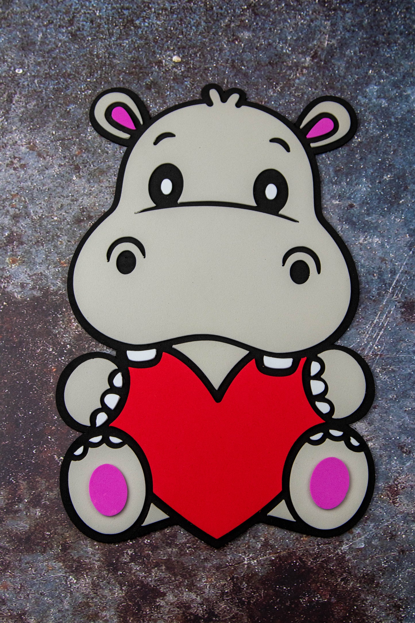 Hippo with heart