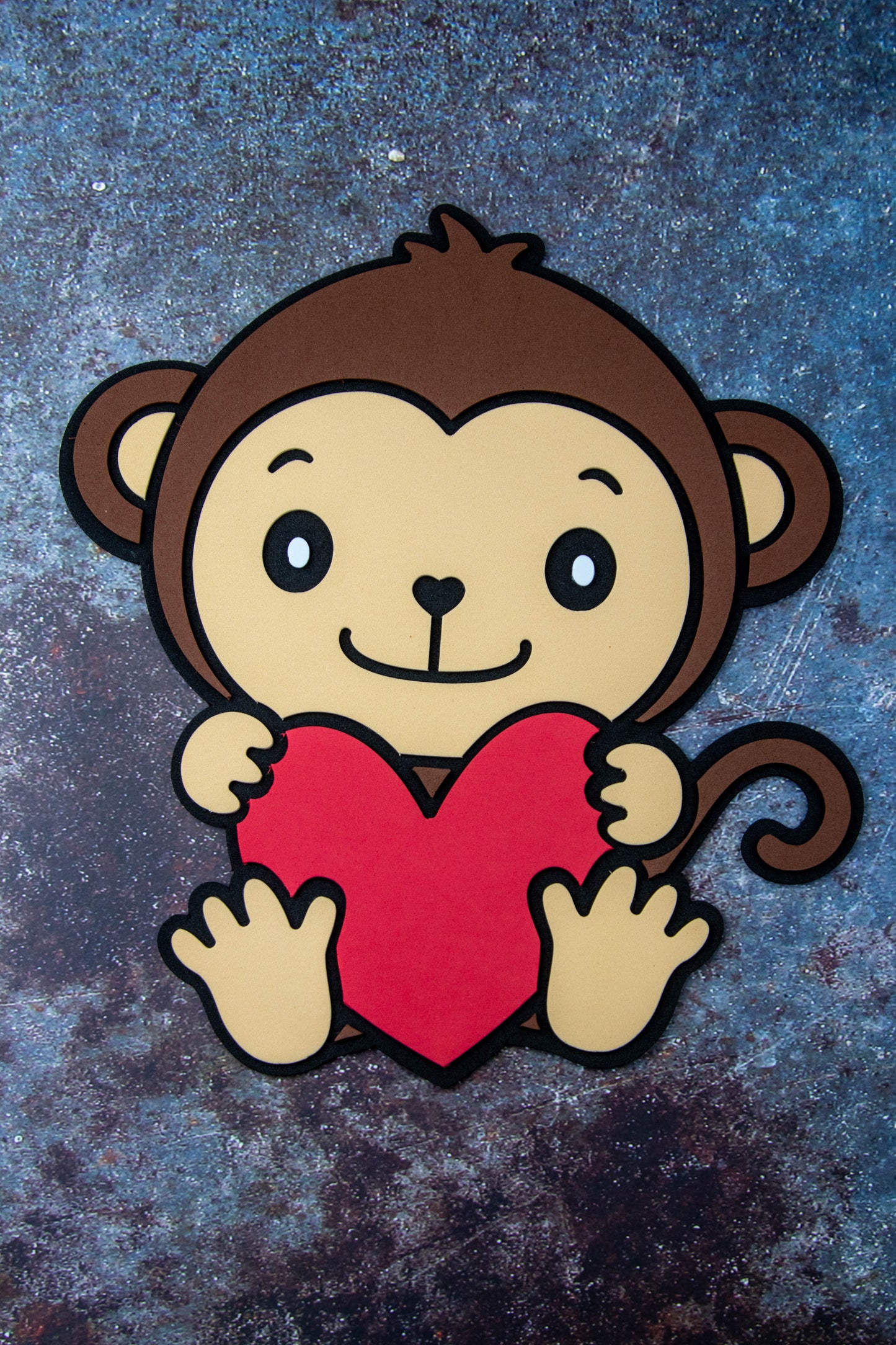 Monkey with heart