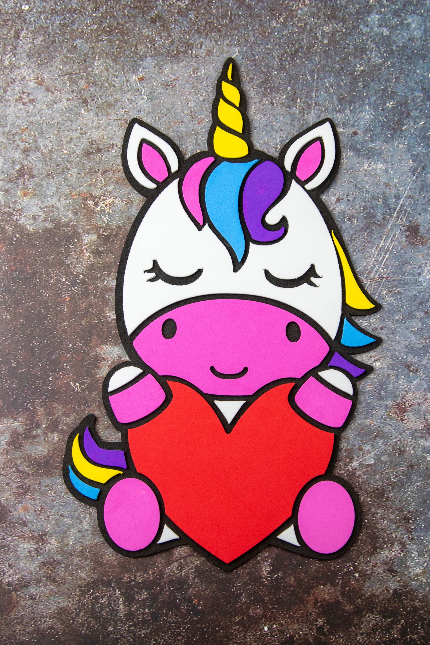 Unicorn with heart