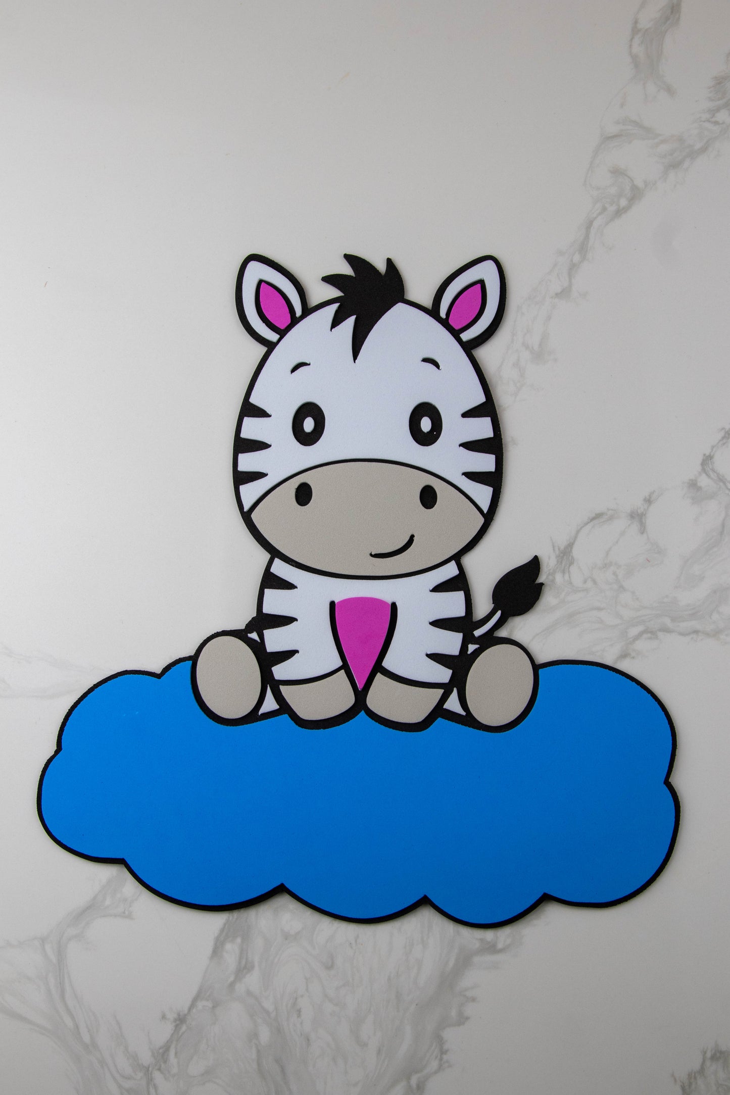 Zebra on cloud