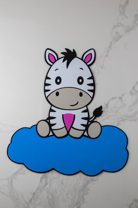 Zebra on cloud