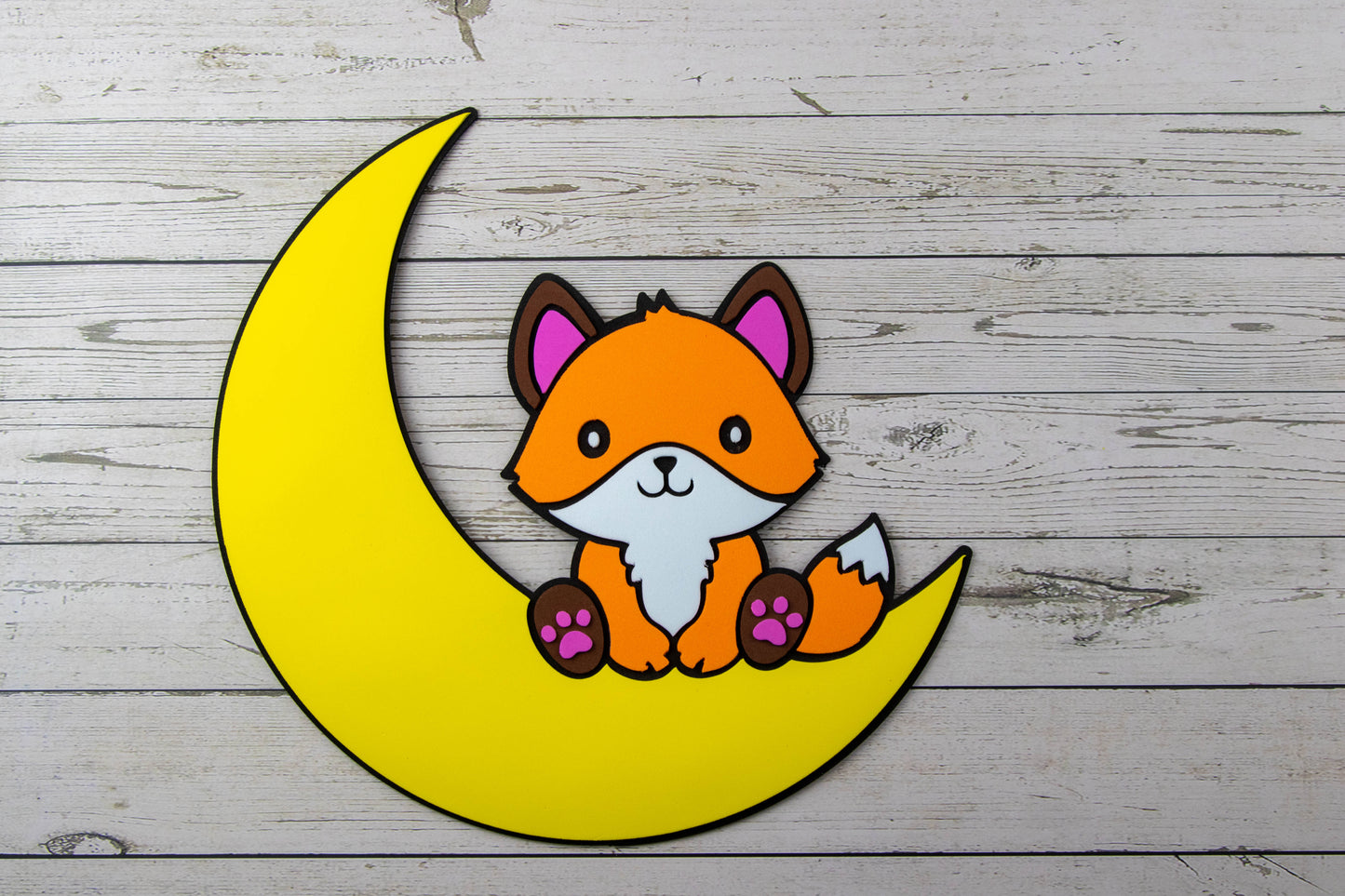 Fox on moon