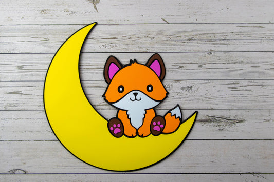 Fox on moon